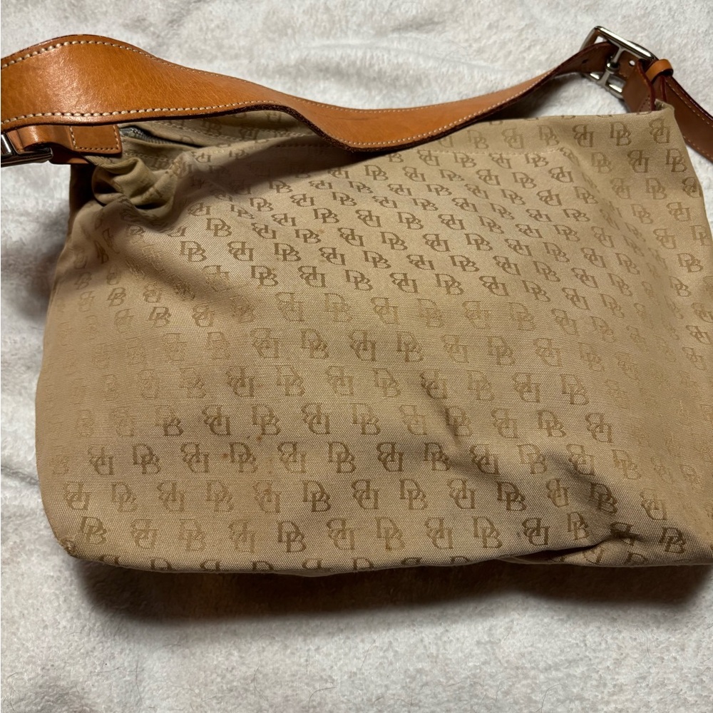 Dooney & Bourke Tan Monogram Bag